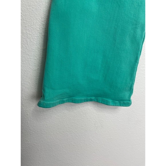 7 For All Mankind Size 26 Ultra High Rise Skinny Boot Jeans Atlantis Green Denim - Picture 7 of 13